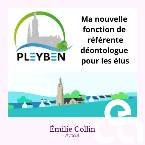 referente deontologue pour les élus pleyben