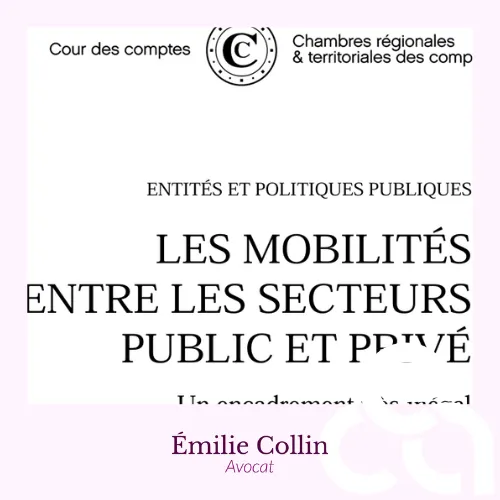 rapport cour des comptes mobilités entre secteurs public et privé